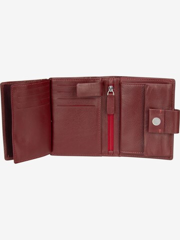 Maître Wallet 'Henau Dawina' in Red