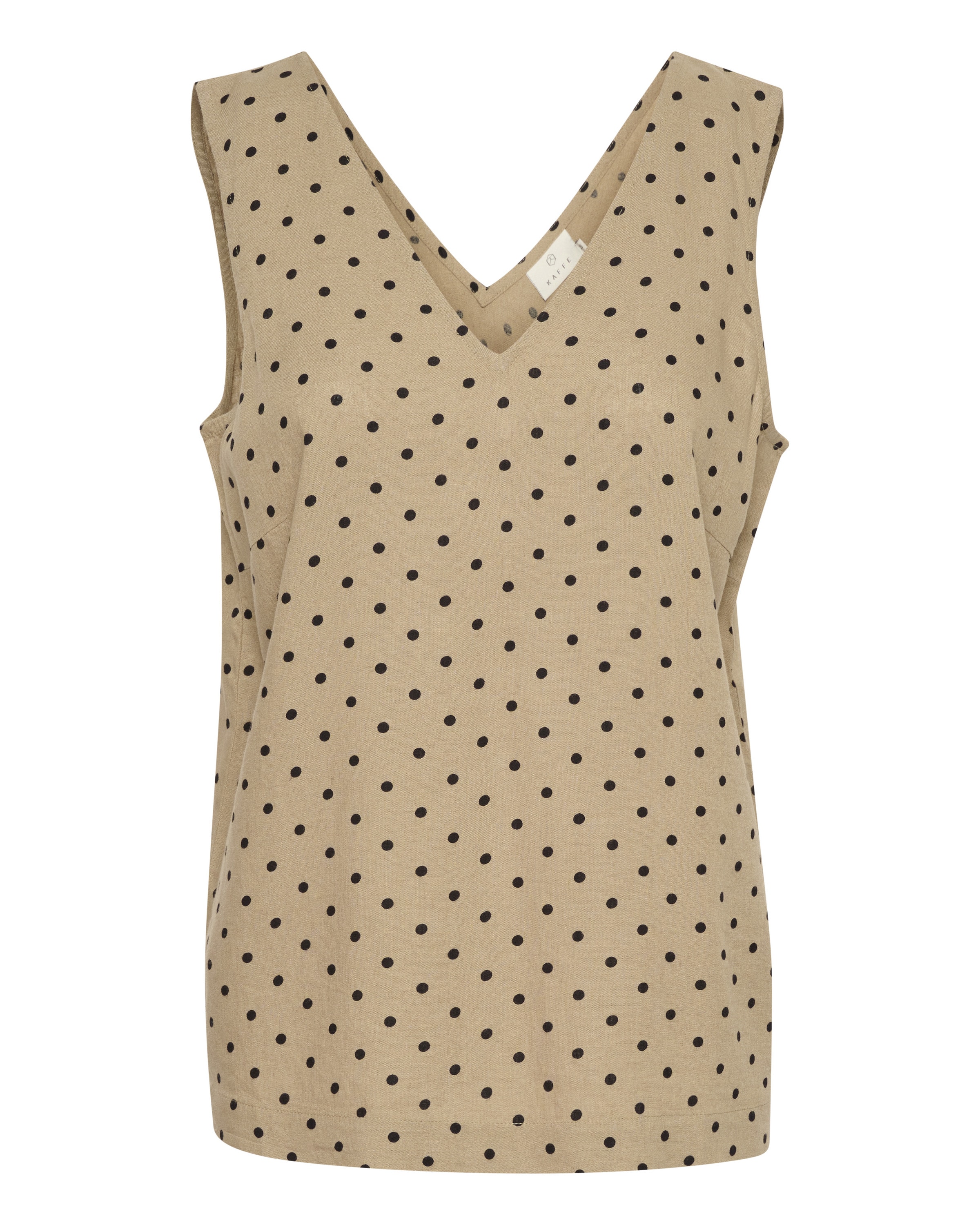 Kaffe Shirt 'Milia' in Beige: front