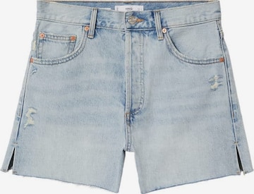MANGO Regular Jeans 'Andy' in Blauw: voorkant