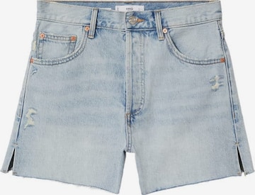 MANGO Regular Shorts  'Andy' in Blau: predná strana