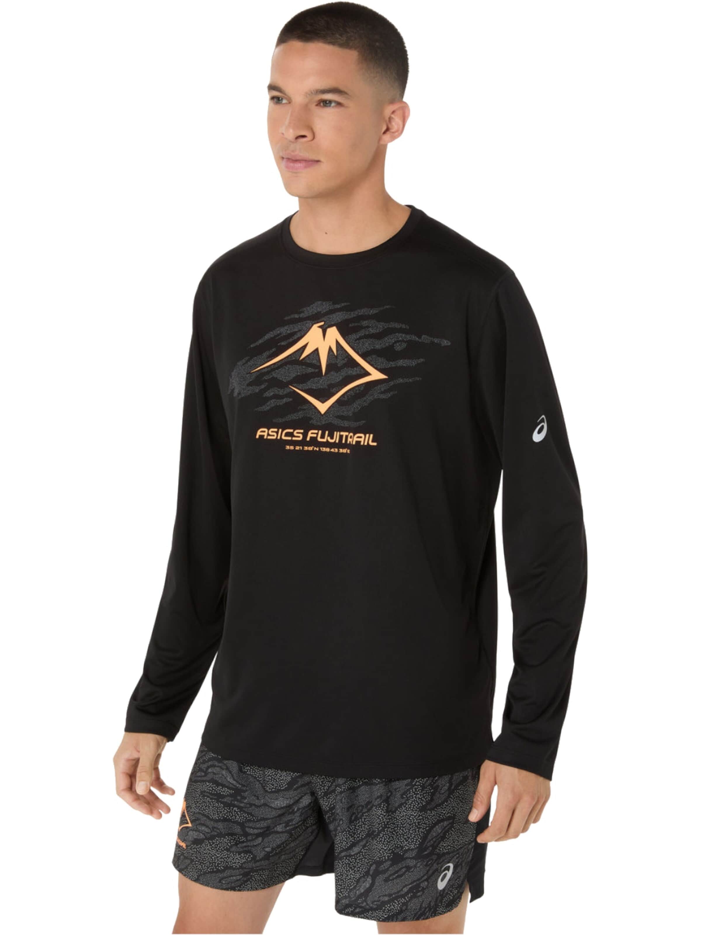 T-Shirt 'ASICS Fujitrail Logo' ASICS en noir