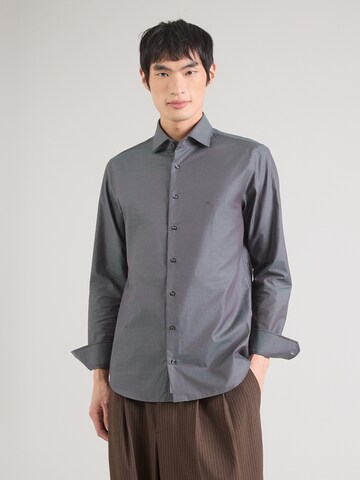 Slim fit Cămașă de la Michael Kors pe gri: față