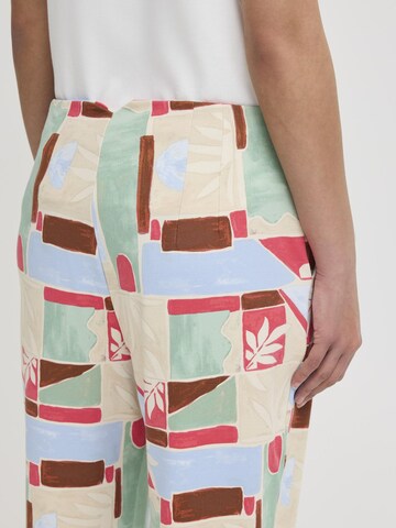 Regular Pantalon ' IHKATE PRINT ' ICHI en mélange de couleurs