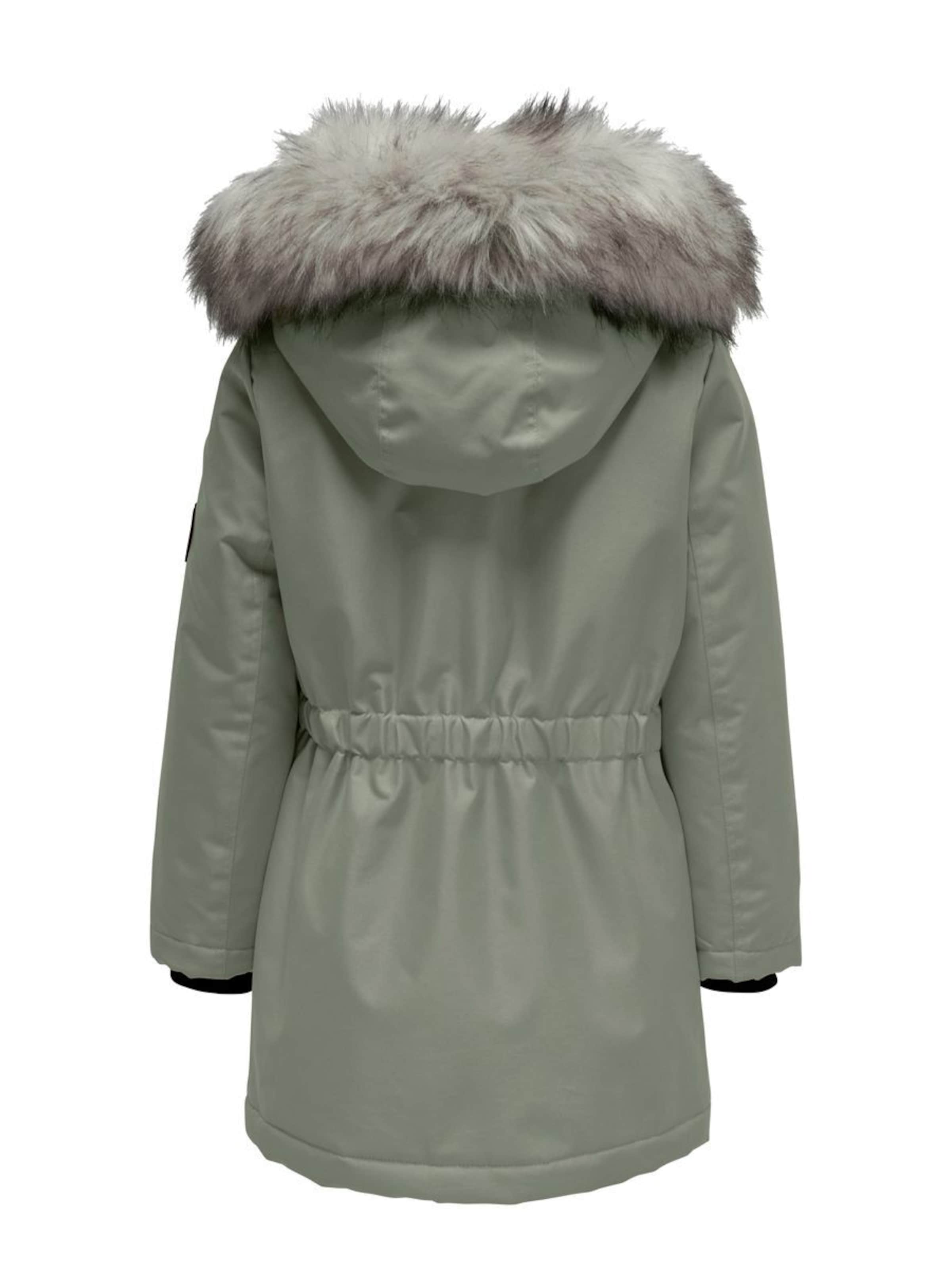 ONLY GIRLS Winter Jacket in Green