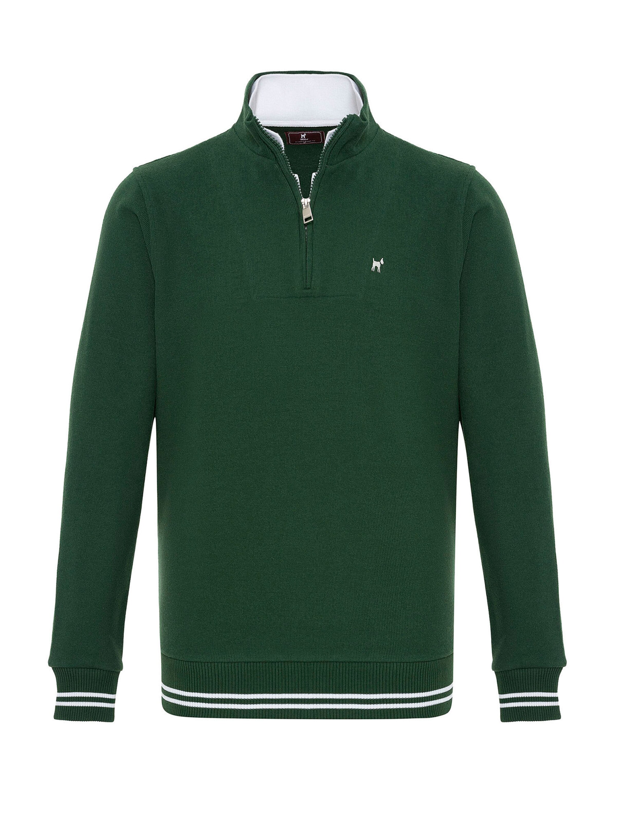 Williot Sweater in Green: front