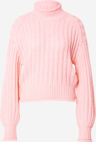 Pull-over 'Lovely Chunky' NLY by Nelly en rose : devant