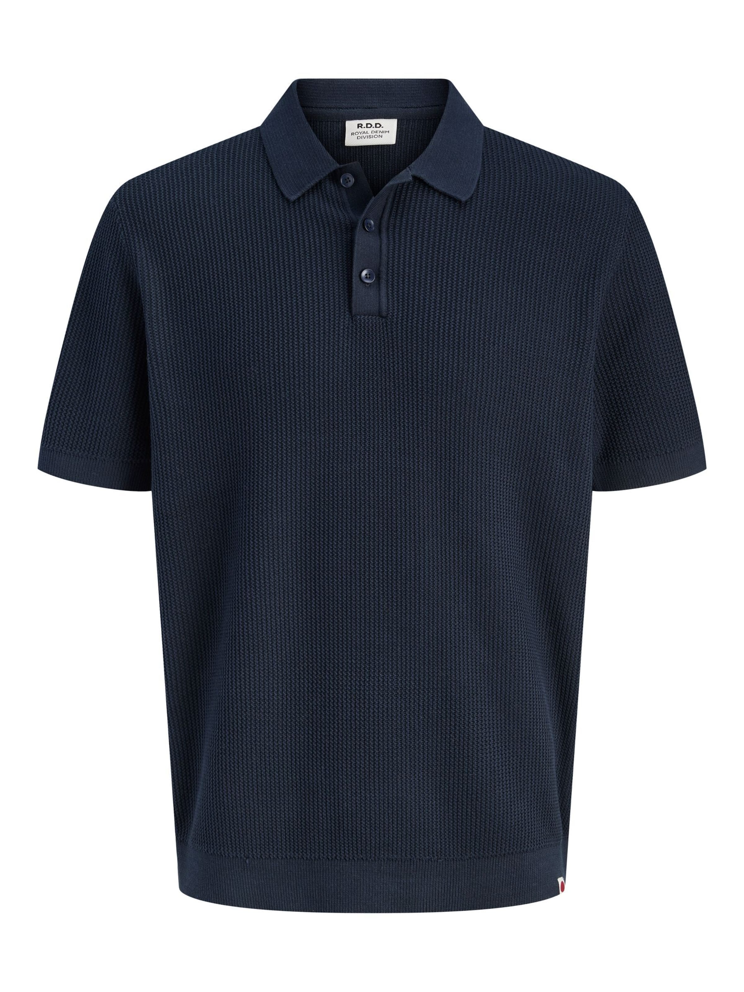 R.D.D. ROYAL DENIM DIVISION - Camiseta 'RDD' en rojo: frente