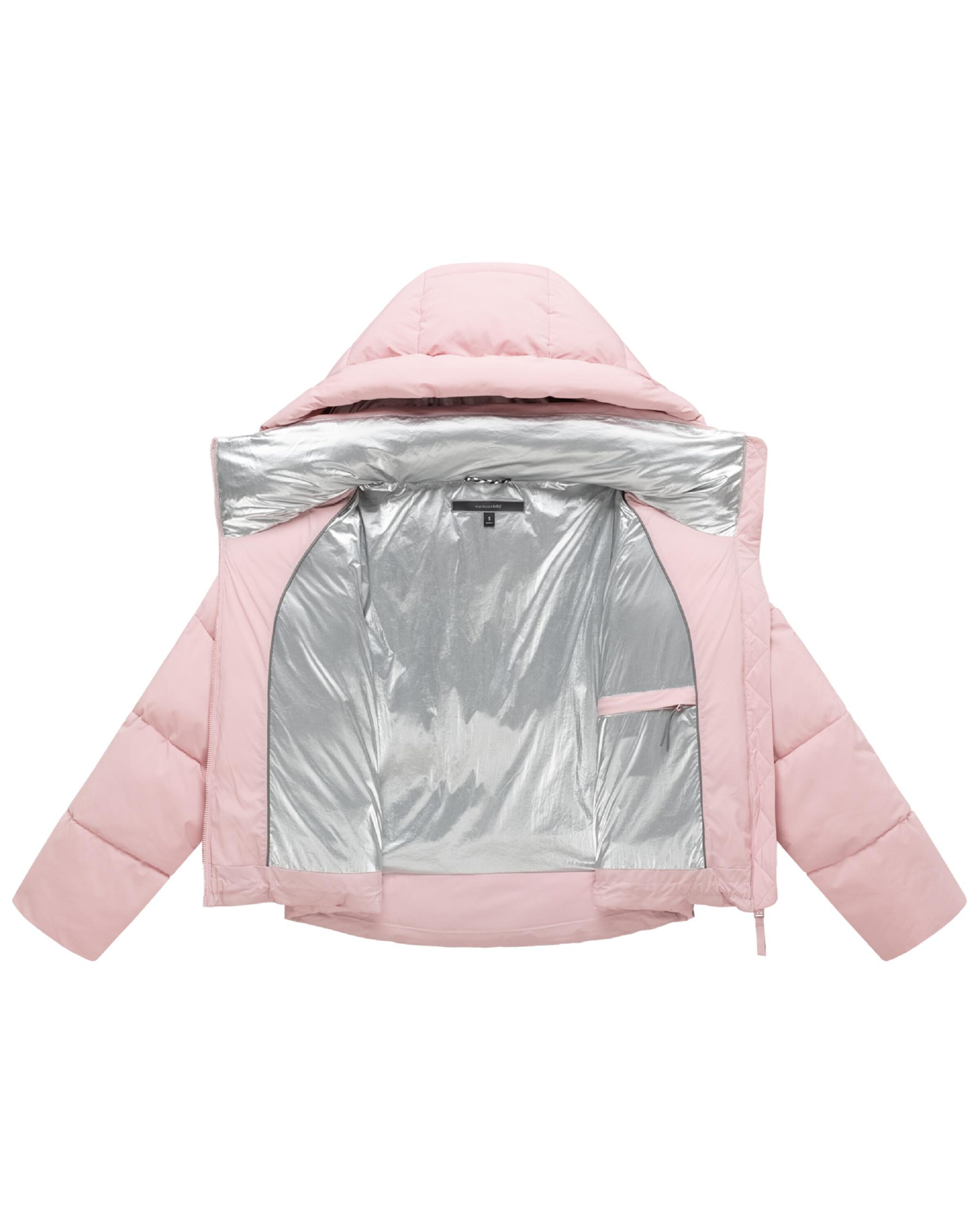 MARIKOO Winterjas 'Zilvaa 16' in Roze