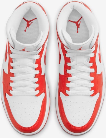 Jordan Korkeavartiset tennarit 'Air Jordan 1' värissä valkoinen