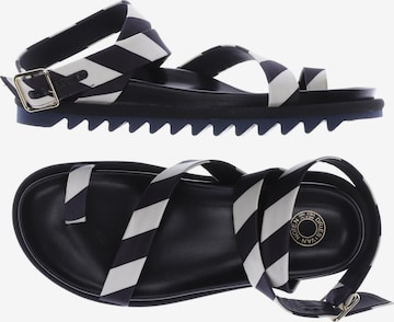 Dries Van Noten Sandalen 41 in Schwarz: predná strana