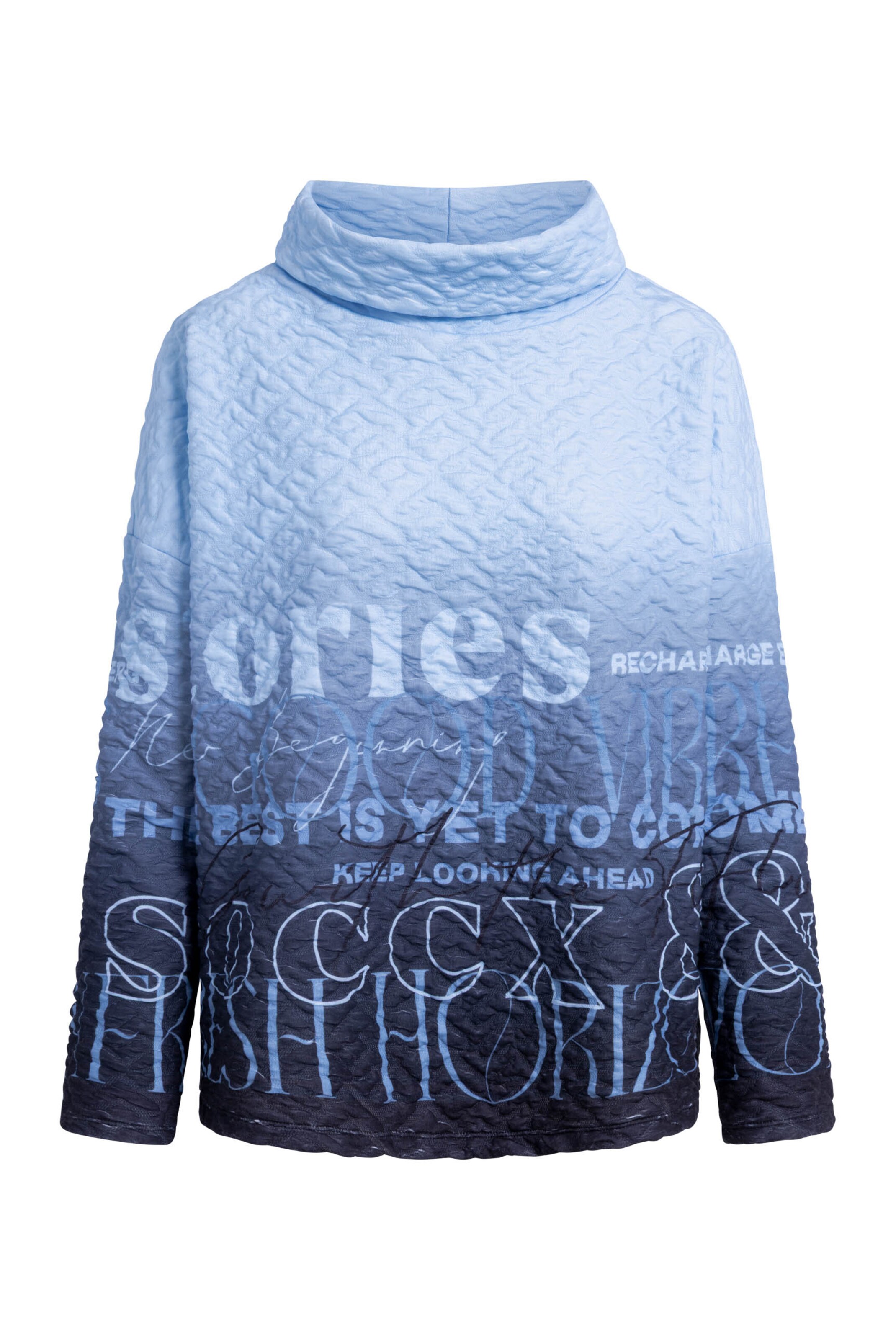 Soccx Sweatshirt in Blue: front