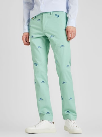 Polo Ralph Lauren Slimfit Chino in Groen: voorkant