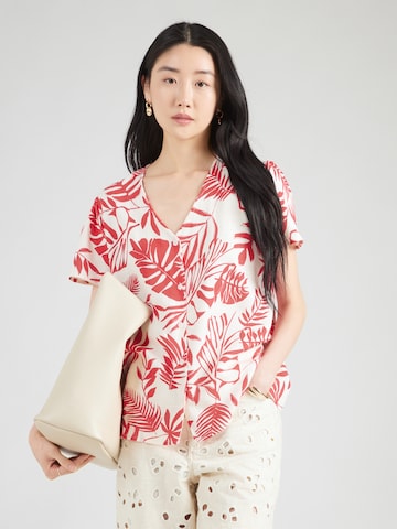 ZABAIONE - Blusa 'Ta44via' em vermelho: frente