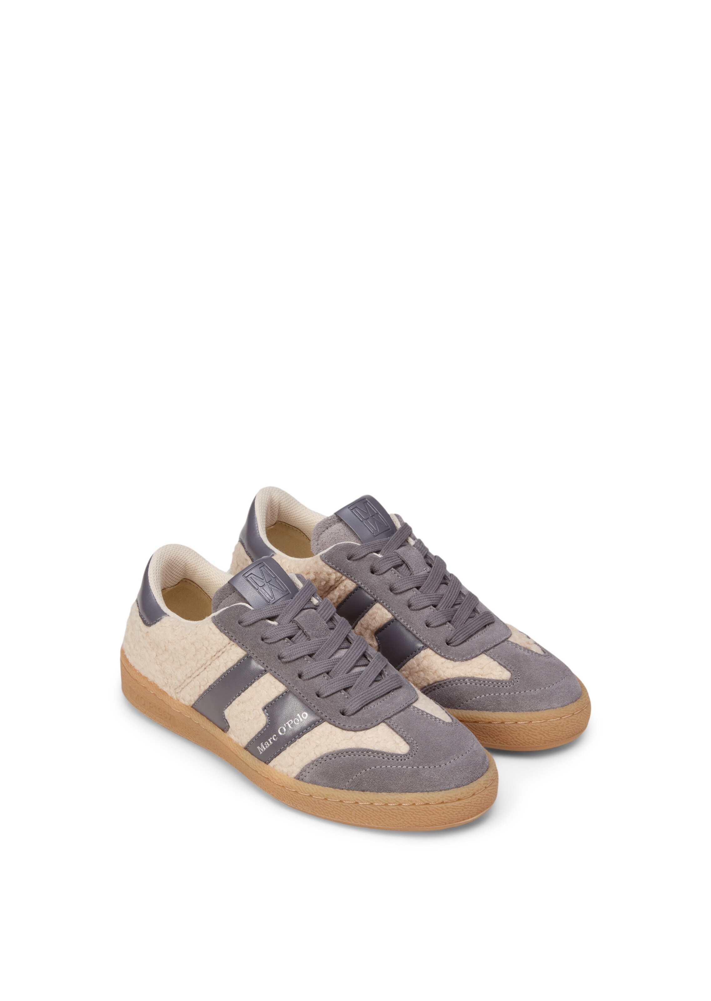 Marc O'Polo Sneaker 'Court' in Grau