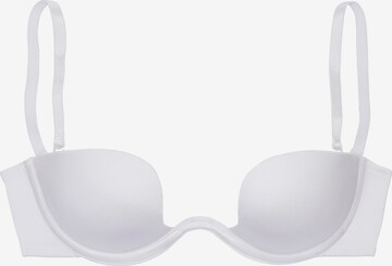 LASCANA Bra in White: front