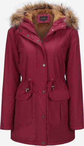 Youthup Winter Parka in Red: front