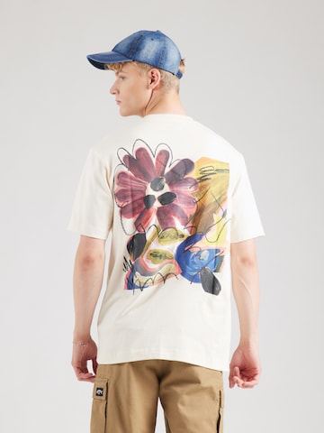 TOPMAN Футболка в Бежевый: спереди