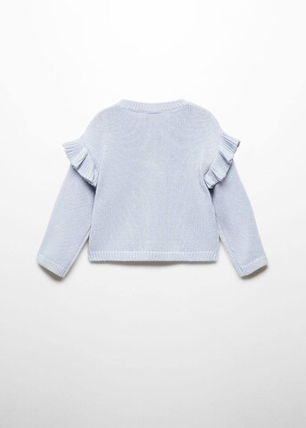 MANGO KIDS Gebreid vest 'Tina' in Blauw