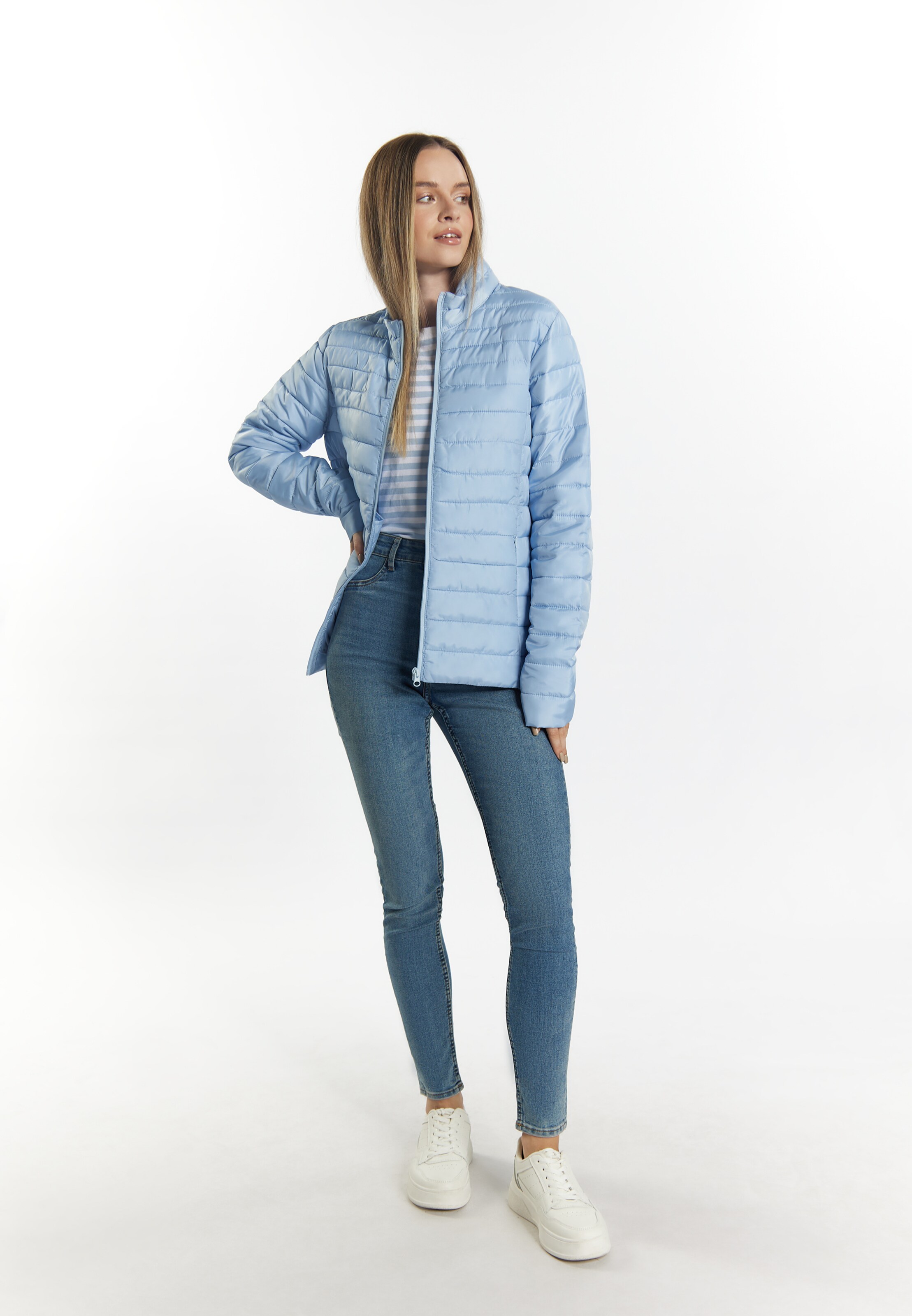 Yuka Between-season jacket in Blue