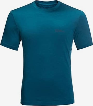 JACK WOLFSKIN Functioneel shirt in Blauw: voorkant