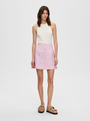 SELECTED FEMME Skirt 'Elea' in Pink