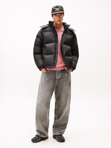 Tommy Jeans Vinterjakke 'Alaska' i sort