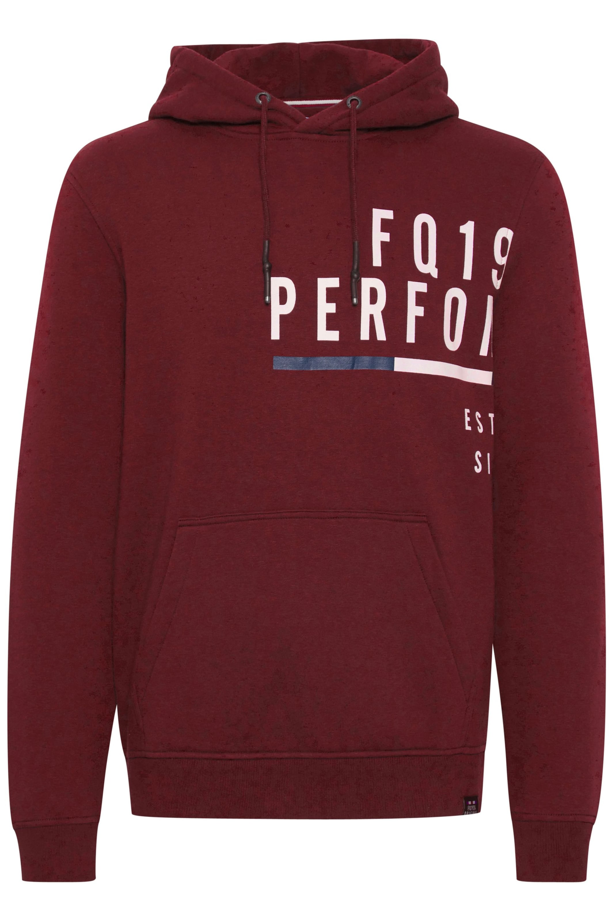 FQ1924 - Sweatshirt em vermelho: frente