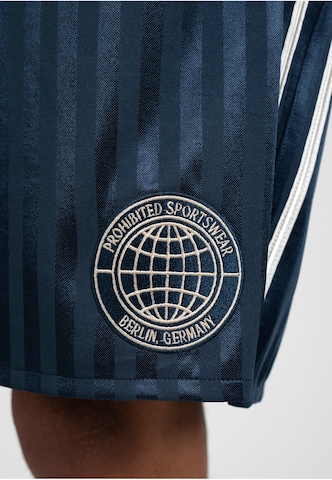 regular Pantaloni di Prohibited in blu