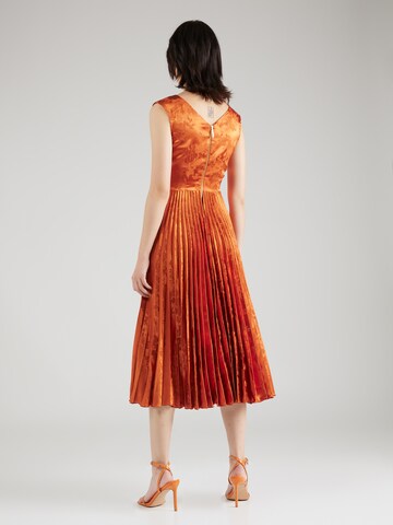 Closet London Kokteilové šaty - oranžová