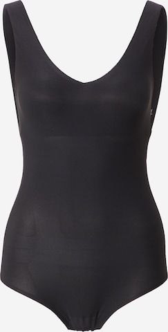 Chantelle Shaping Bodysuit 'SOFT STRETCH' in Black: front