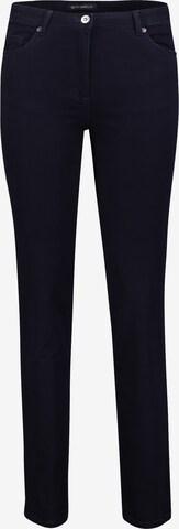 Betty Barclay Slimfit Broek in Blauw: voorkant