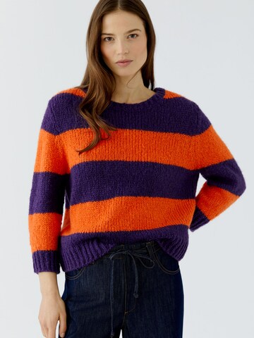 OUI Sweater 'Esmy' in Purple: front