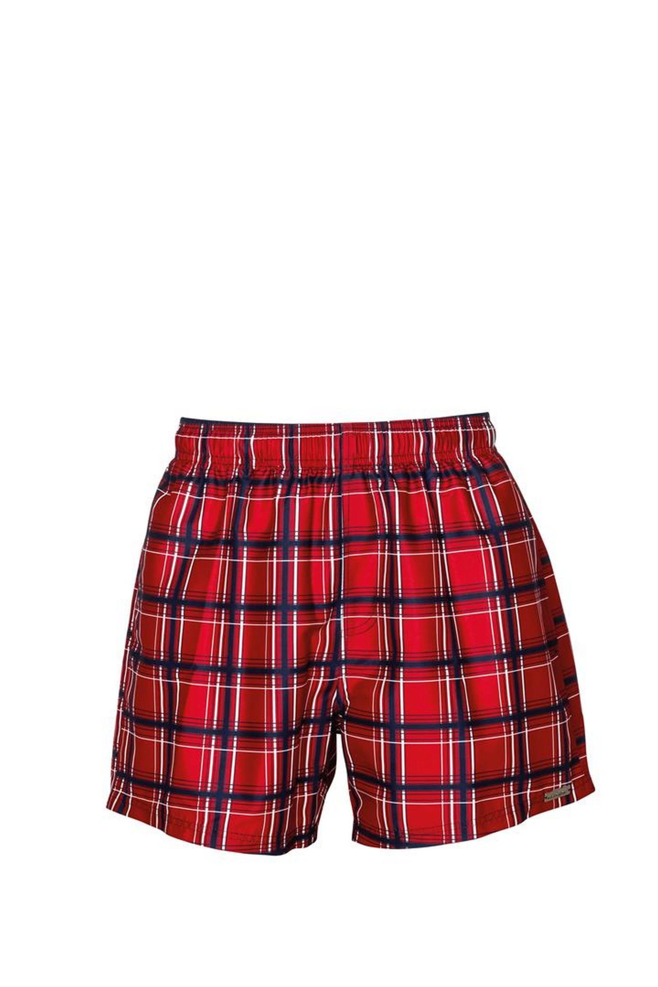 wavebreaker Board Shorts in Red: front