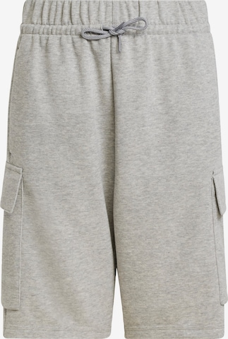 ADIDAS SPORTSWEAR - Pantalón deportivo 'Essentials Cargo Shorts' en gris: frente