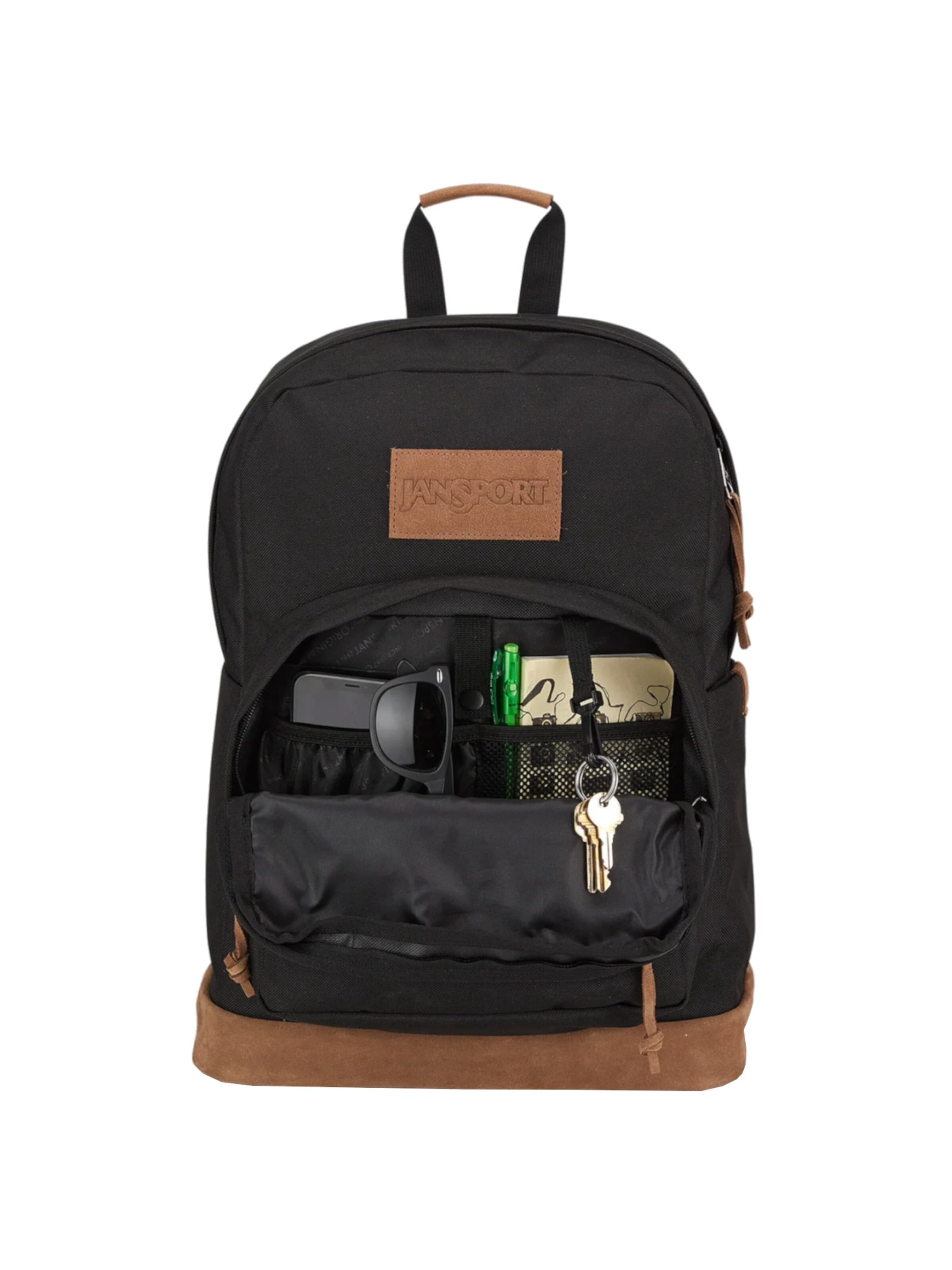 JANSPORT Rugzak in Zwart
