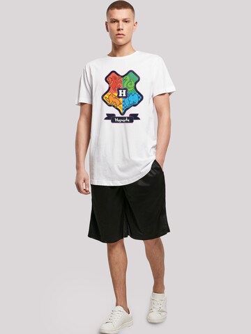 F4NT4STIC Shirt 'Harry Potter Hogwarts Junior' in Wit