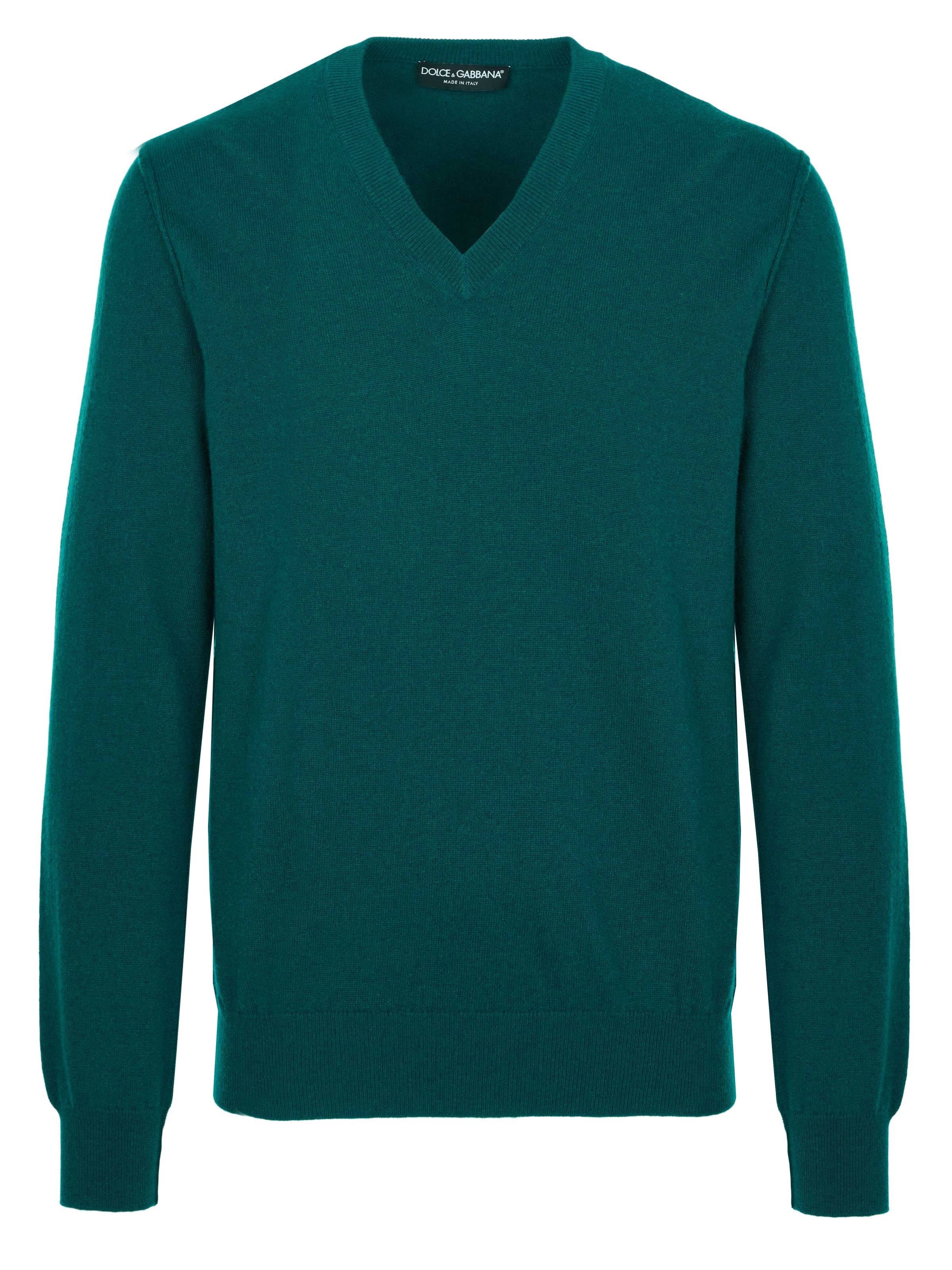 DOLCE & GABBANA Sweater in Green: front