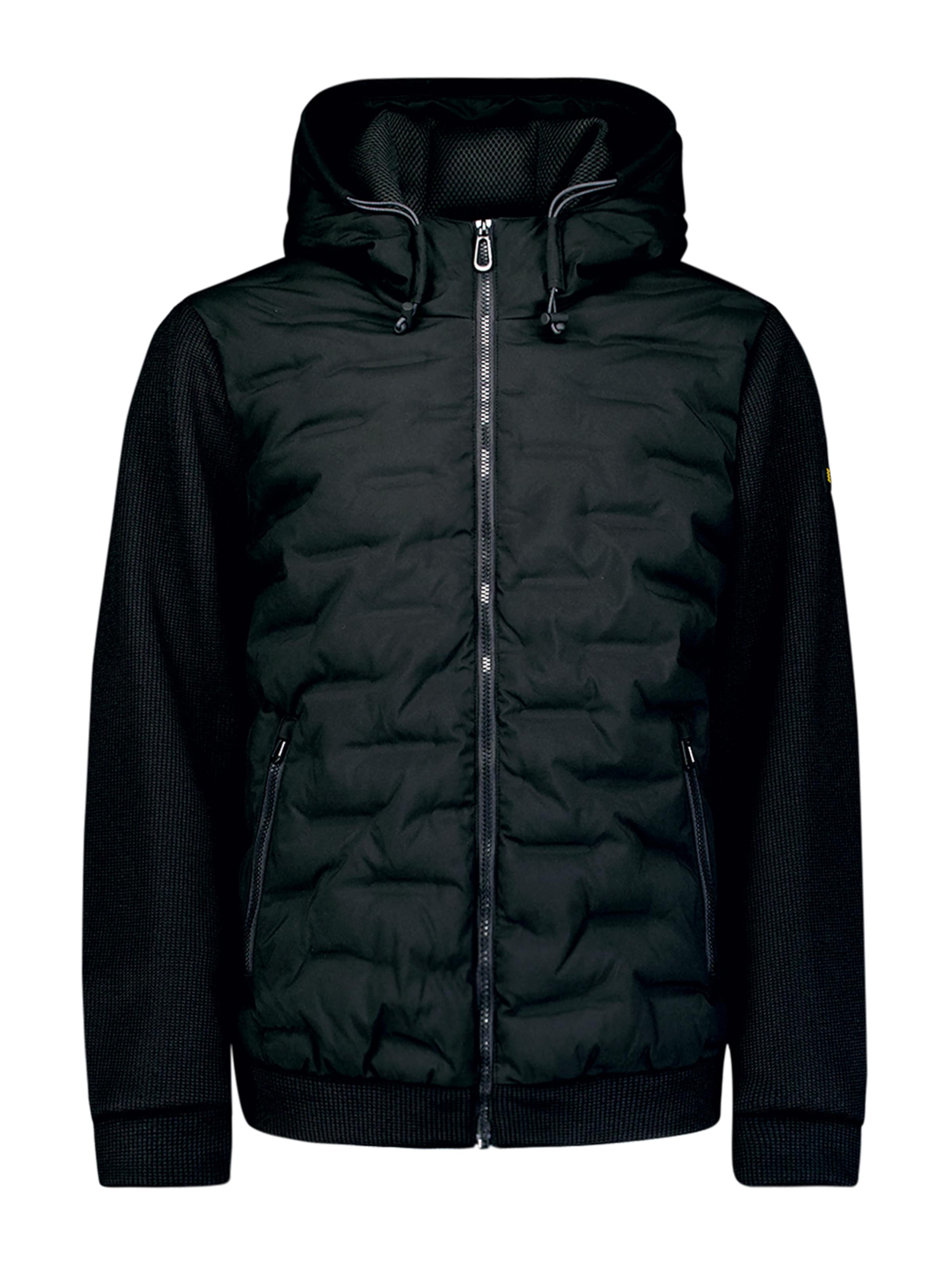No Excess Between-Season Jacket in Black: front