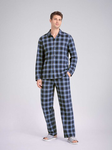 PANTONECLO Pajamas long 'Pantoneclo Men’s Nightwear Set' in Blue