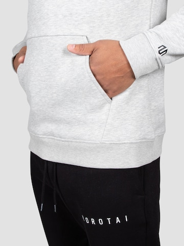 MOROTAI Sportpullover 'PARIS BASIC' in Grau