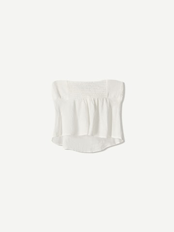 Haut Bershka en blanc