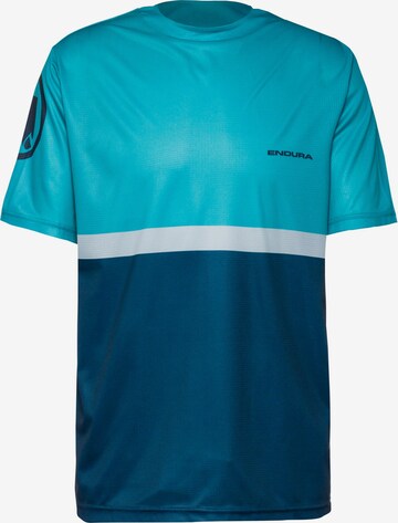 ENDURA Shirt 'Singeltrack' in Blue: front