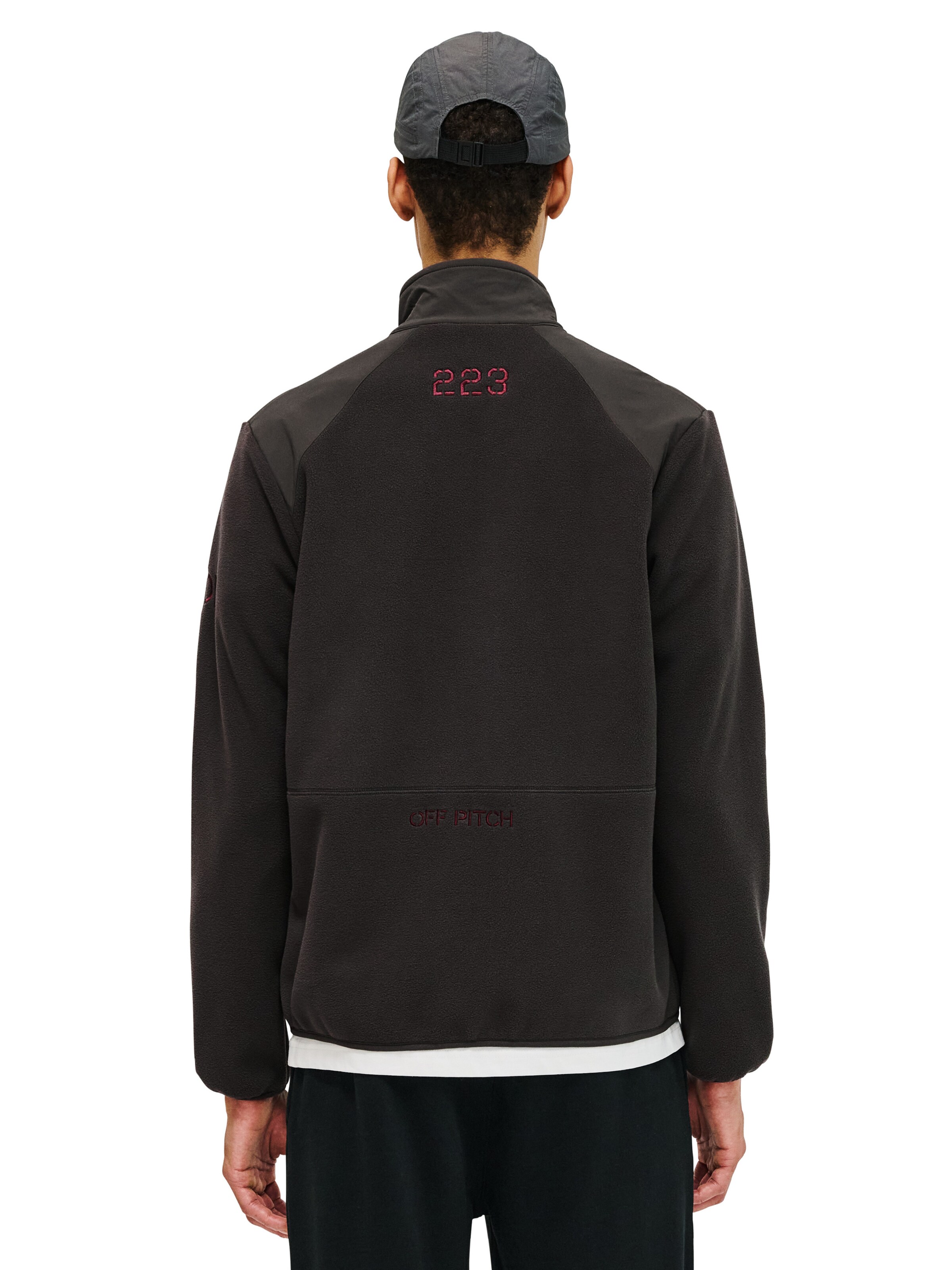 Veste en polaire HALO en gris