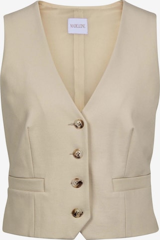 MADELEINE Vest in Beige: front