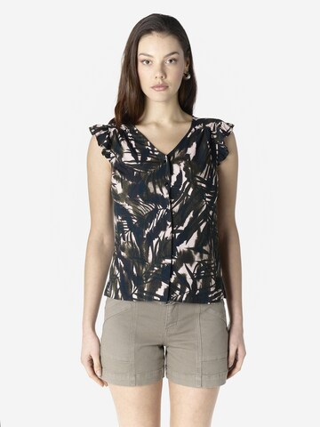 KOROSHI Блуза в зелено: отпред