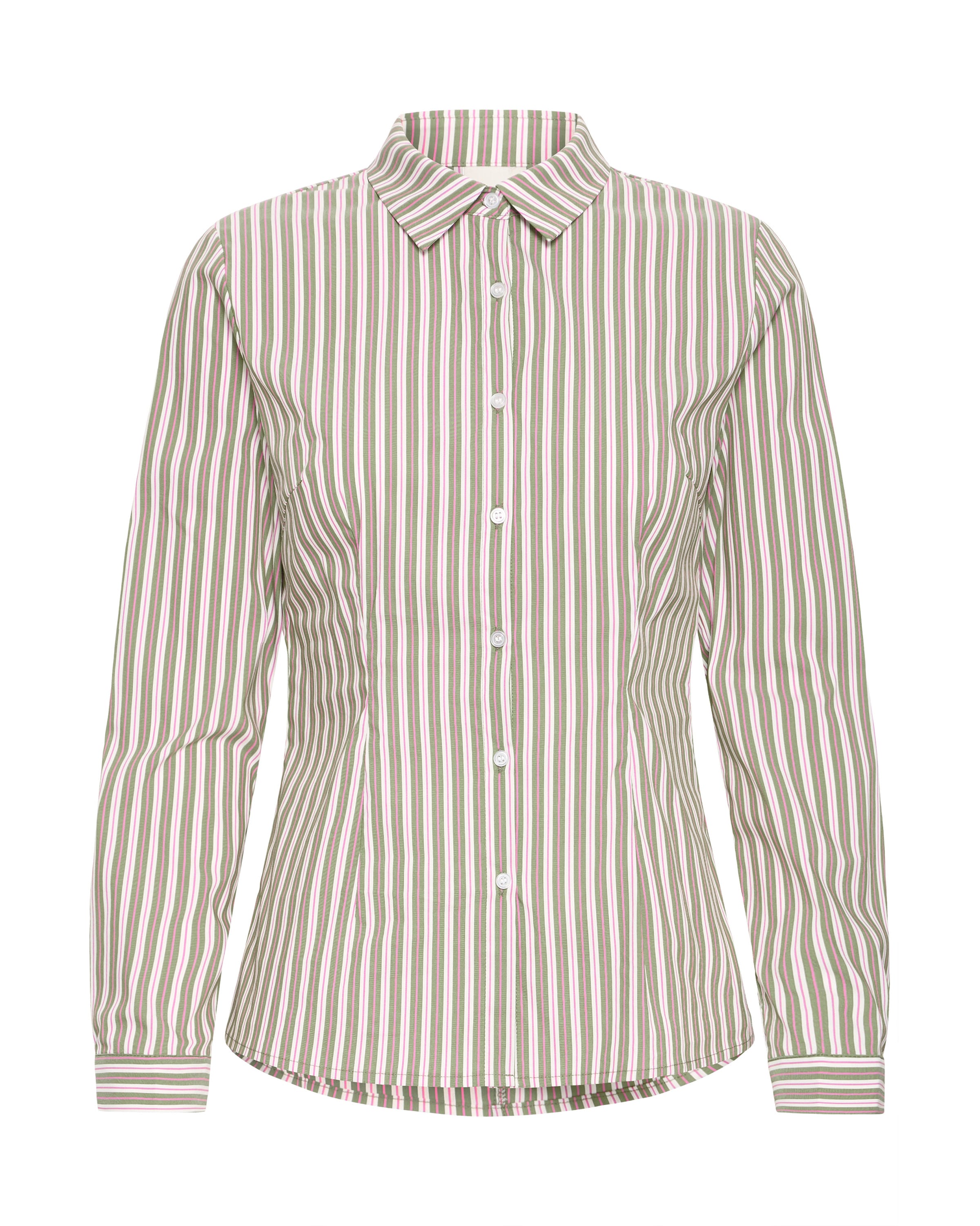 ICHI - Blusa en beige: frente