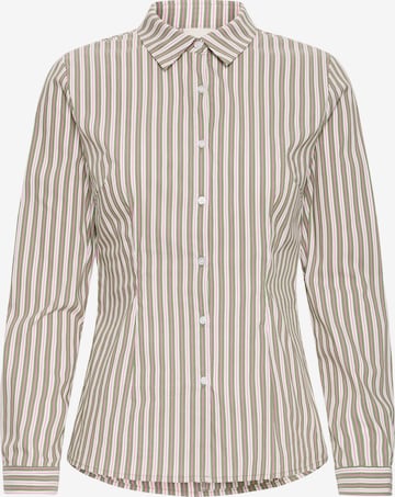 ICHI - Blusa en beige: frente
