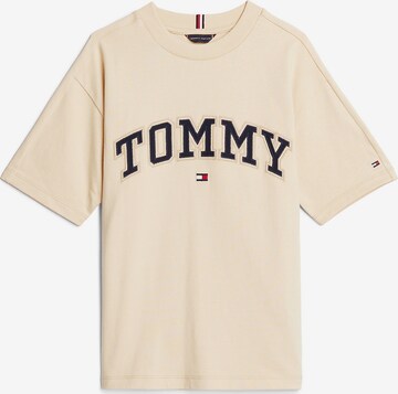 TOMMY HILFIGER T-Shirt 'VARSITY' in Beige: predná strana