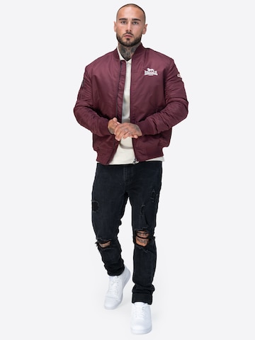 LONSDALE Übergangsjacke in Rot