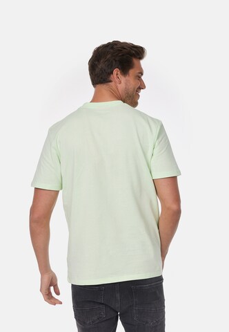 T-Shirt smiler. en vert